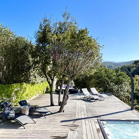 F2 Avec Jacuzzi, Pétanque, à 3 Min Mer, Dans Grande Propriété *